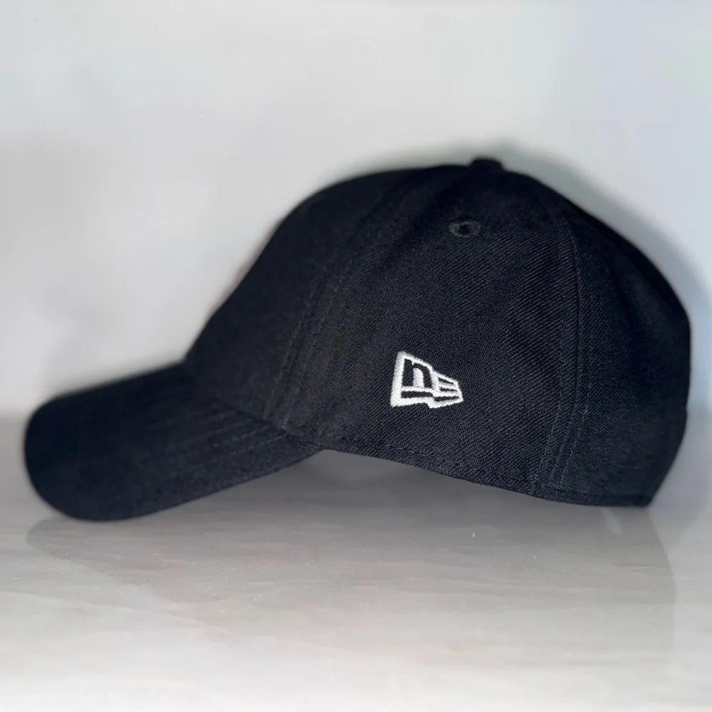 New Era 9FORTY Pittsburgh Steelers Black Adjustable Hat Football Cap